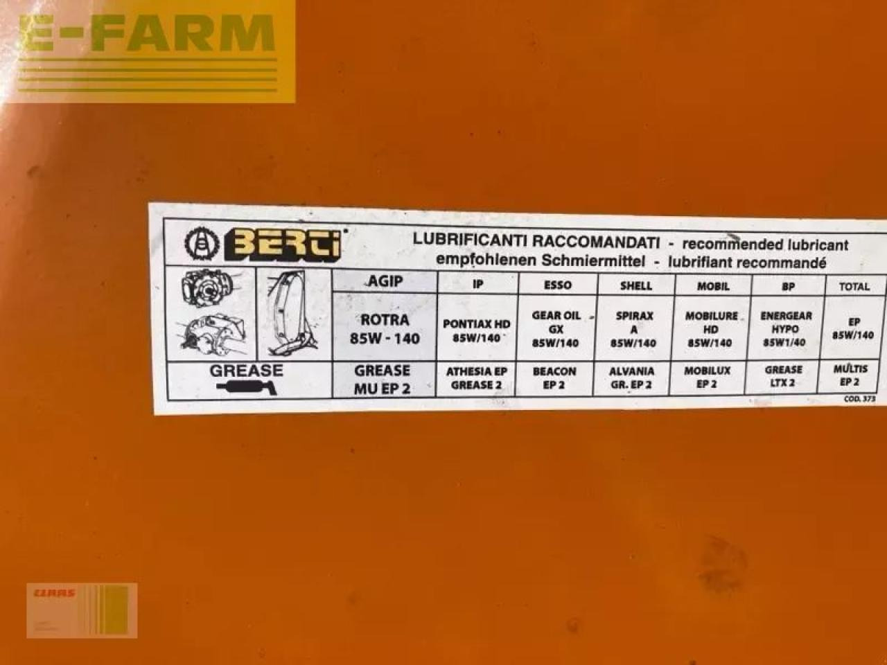 Опрема за обработка на почва Berti polaris 280: слика 9