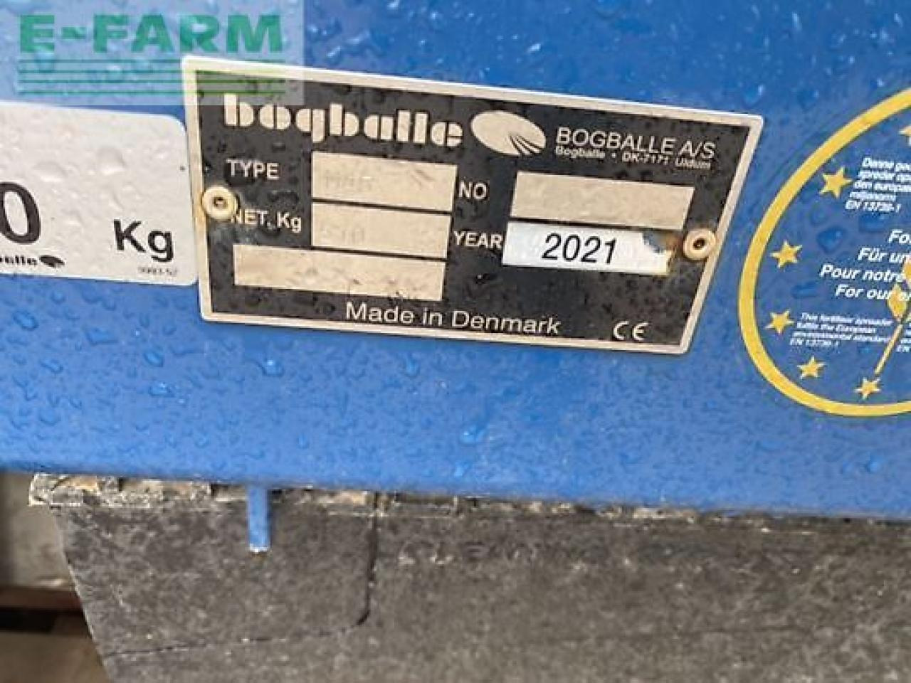 Bogballe m45 - Распрскувач на вештачко ѓубриво: слика 4 Bogballe m45 - Распрскувач на вештачко ѓубриво: слика 4