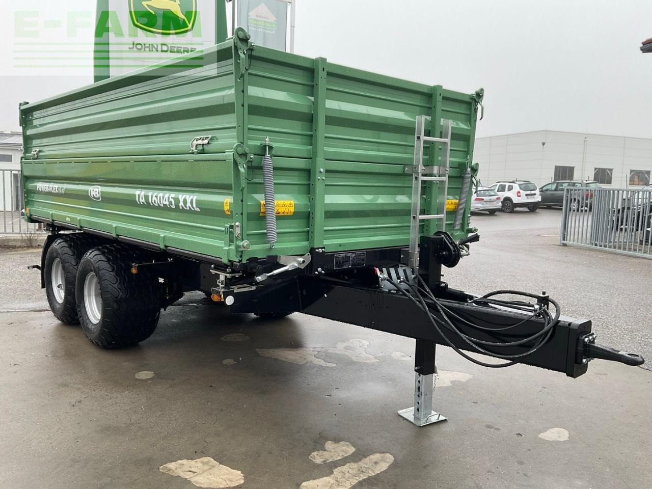 Brantner TA 16045 XXL - Земјоделска приколка за истурање/ Истурач: слика 4 Brantner TA 16045 XXL - Земјоделска приколка за истурање/ Истурач: слика 4