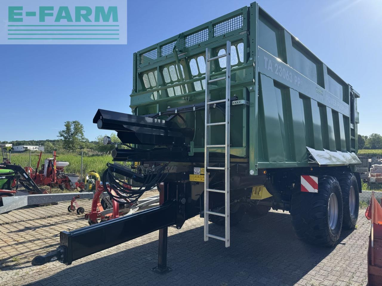 Brantner ta 23063 pp+ - Земјоделска приколка за истурање/ Истурач: слика 1 Brantner ta 23063 pp+ - Земјоделска приколка за истурање/ Истурач: слика 1