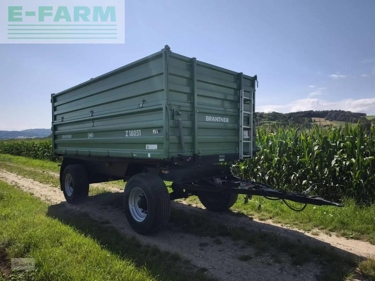 Brantner z18051 - Земјоделска приколка за истурање/ Истурач: слика 1 Brantner z18051 - Земјоделска приколка за истурање/ Истурач: слика 1