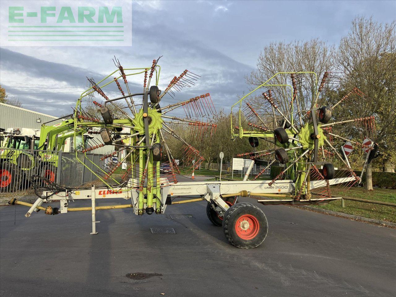 CLAAS LINER 3600 - Превртувач и гребло: слика 2 CLAAS LINER 3600 - Превртувач и гребло: слика 2