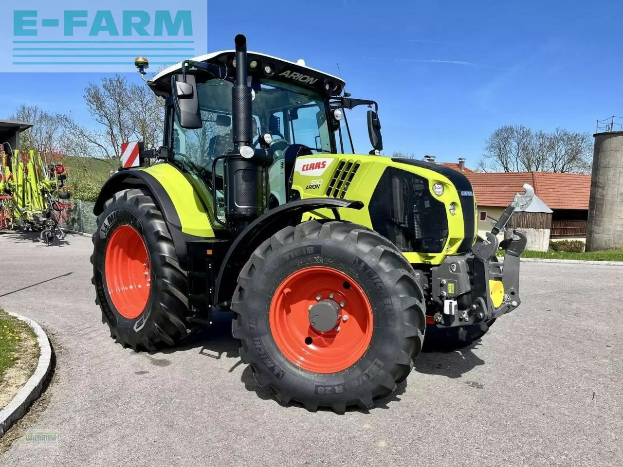 CLAAS arion 550 cmatic cbis CMATIC CEBIS - Трактор: слика 1 CLAAS arion 550 cmatic cbis CMATIC CEBIS - Трактор: слика 1
