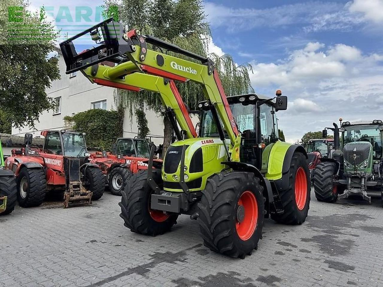CLAAS arion 640 cis + quicke q65 CIS - Трактор: слика 1 CLAAS arion 640 cis + quicke q65 CIS - Трактор: слика 1