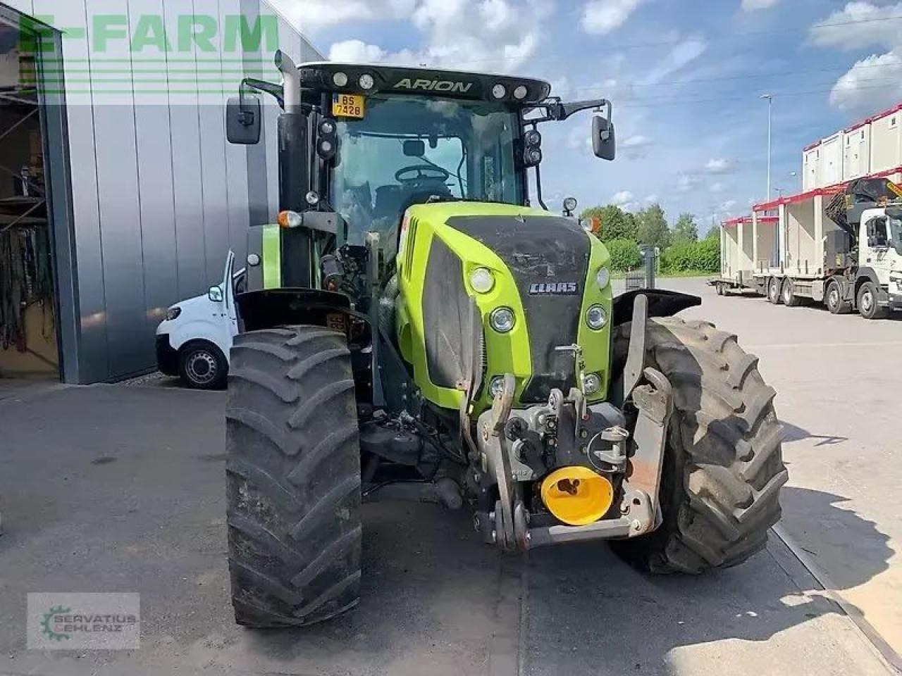 CLAAS arion 650 cebis hexa mit fronthydraulik + zapfwelle CEBIS - Трактор: слика 1 CLAAS arion 650 cebis hexa mit fronthydraulik + zapfwelle CEBIS - Трактор: слика 1