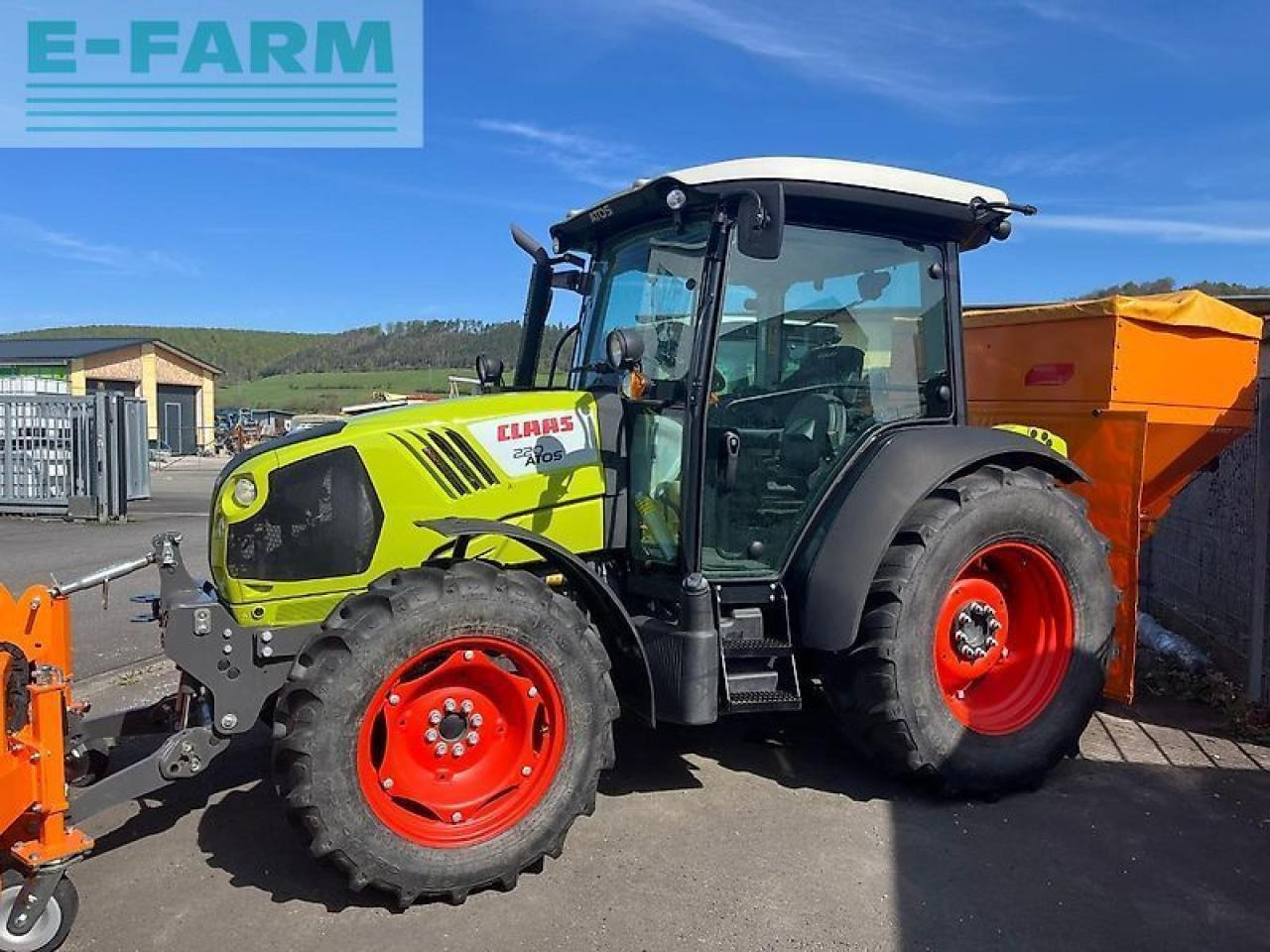 CLAAS atos 220 c - Трактор: слика 2 CLAAS atos 220 c - Трактор: слика 2