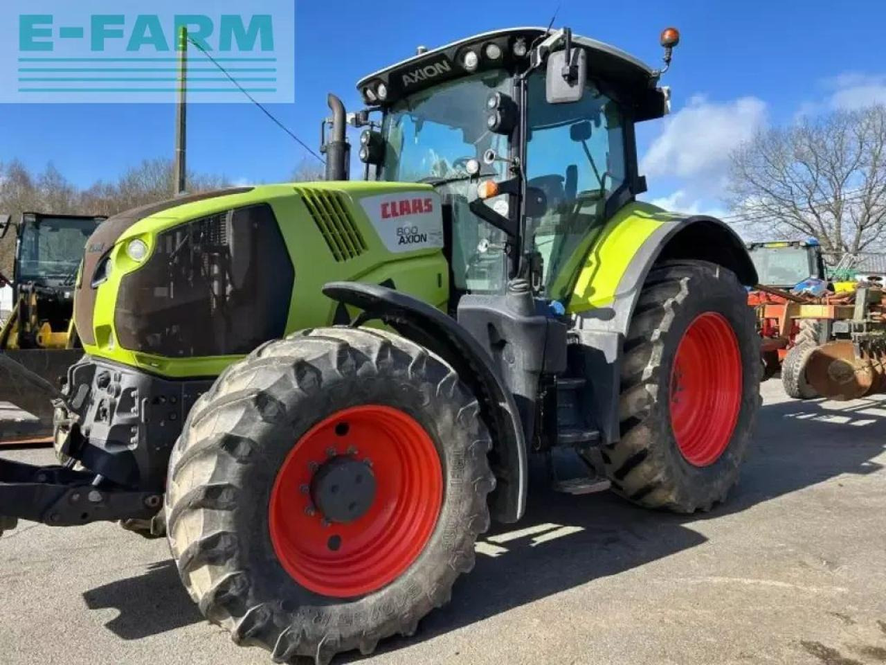 CLAAS axion 800 - Трактор: слика 1 CLAAS axion 800 - Трактор: слика 1