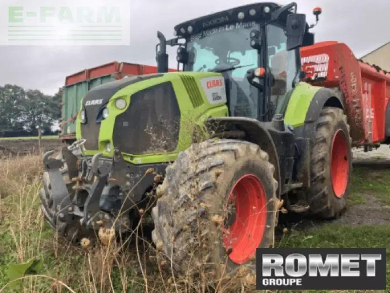 CLAAS axion 800 - Трактор: слика 4 CLAAS axion 800 - Трактор: слика 4