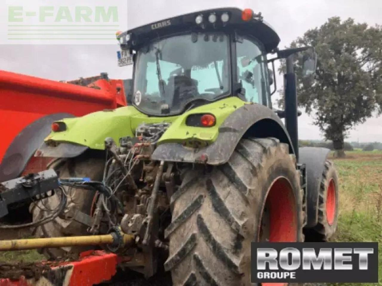 CLAAS axion 800 - Трактор: слика 1 CLAAS axion 800 - Трактор: слика 1
