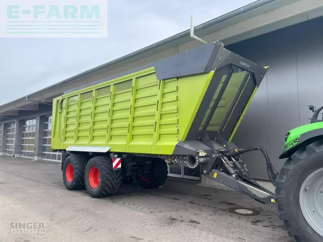 CLAAS cargos 750 - Земјоделска приколка за истурање/ Истурач: слика 3 CLAAS cargos 750 - Земјоделска приколка за истурање/ Истурач: слика 3