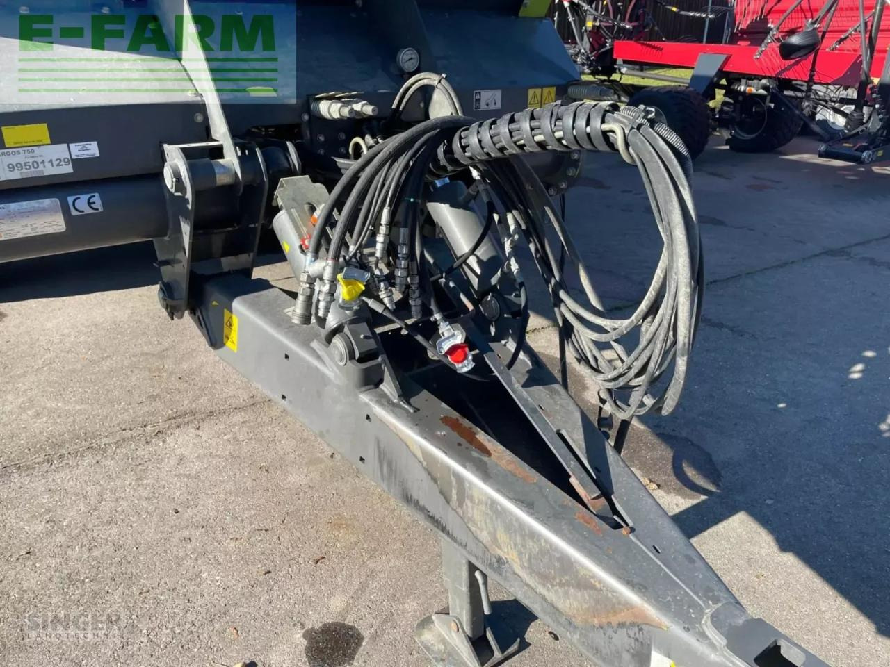 CLAAS cargos 750 - Земјоделска приколка за истурање/ Истурач: слика 2 CLAAS cargos 750 - Земјоделска приколка за истурање/ Истурач: слика 2