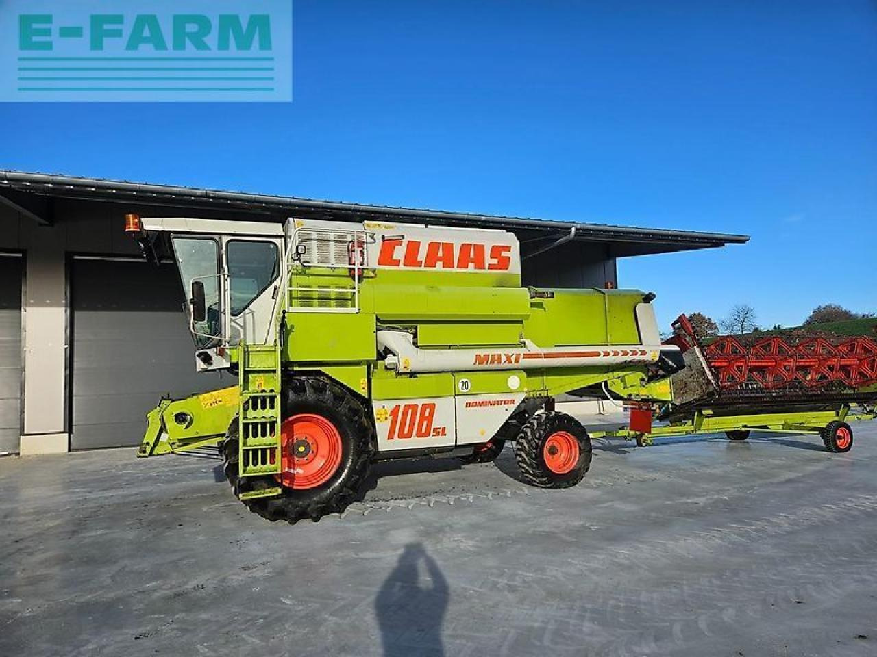 CLAAS dominator 108 sl maxi "gepflegte maschine" - Комбајн: слика 2 CLAAS dominator 108 sl maxi "gepflegte maschine" - Комбајн: слика 2