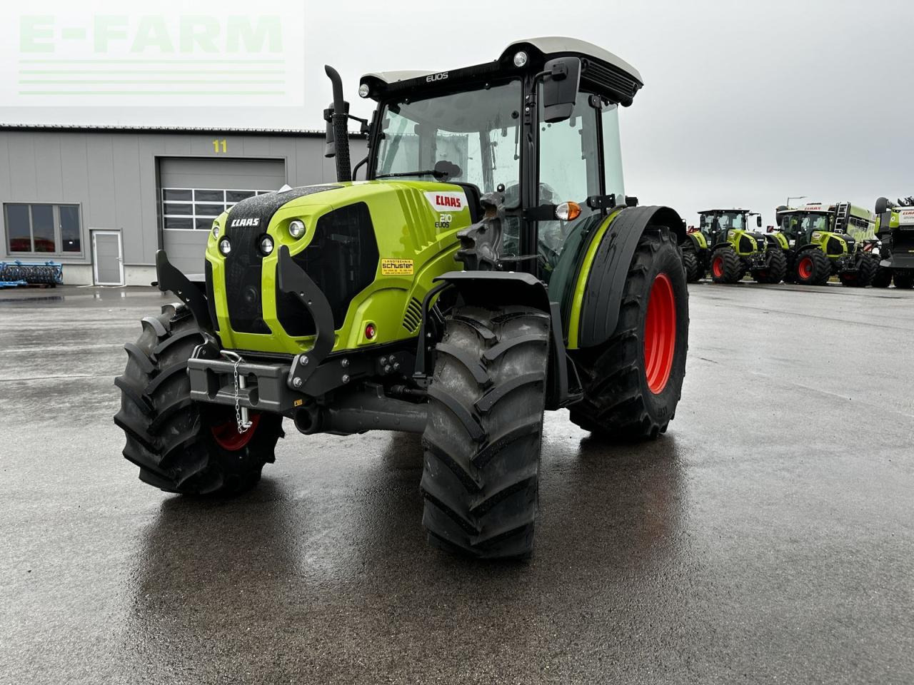 CLAAS elios 210 (kabine mit glasdach) - Трактор: слика 2 CLAAS elios 210 (kabine mit glasdach) - Трактор: слика 2
