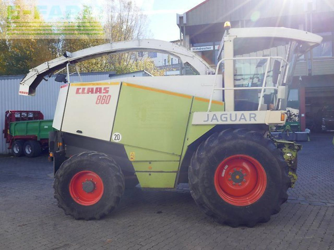 CLAAS jaguar 860 inkl. orbis 600 und pu 300 hd - Комбајн за сточна храна: слика 4 CLAAS jaguar 860 inkl. orbis 600 und pu 300 hd - Комбајн за сточна храна: слика 4