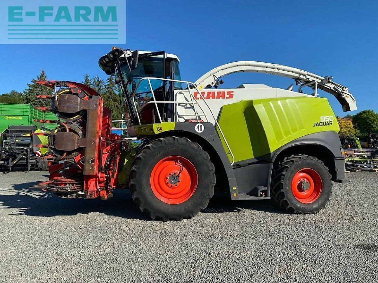 CLAAS jaguar 950 typ 497 - Комбајн за сточна храна: слика 1 CLAAS jaguar 950 typ 497 - Комбајн за сточна храна: слика 1