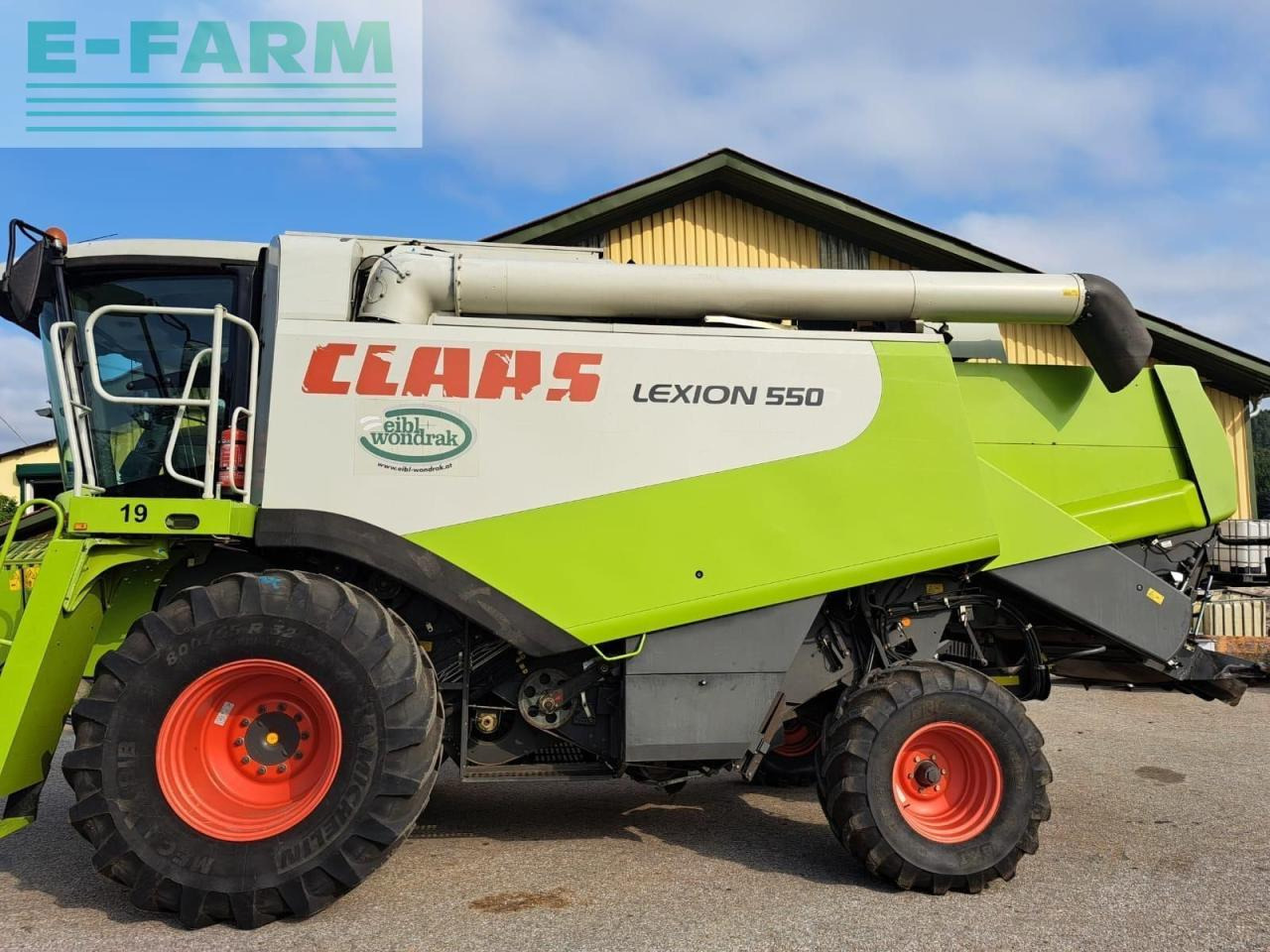 CLAAS lexion 550 - Комбајн: слика 5 CLAAS lexion 550 - Комбајн: слика 5