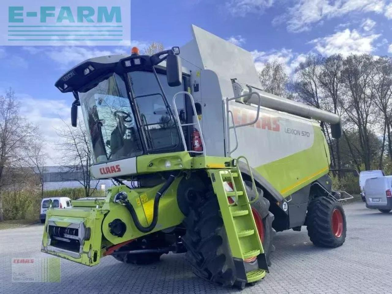 CLAAS lexion 570 + v750 + tw - Комбајн: слика 3 CLAAS lexion 570 + v750 + tw - Комбајн: слика 3