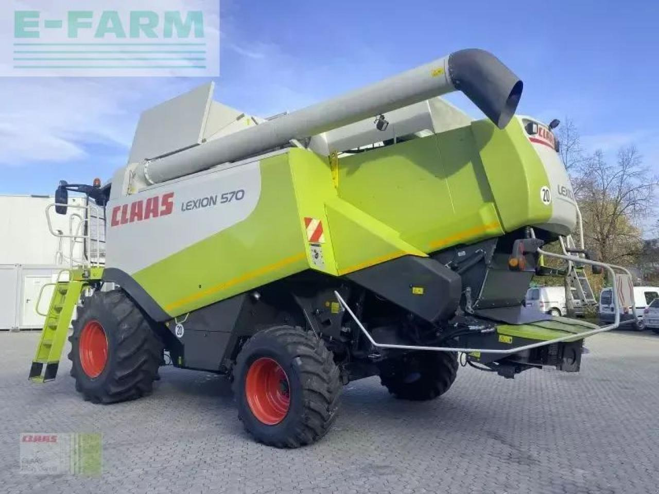 CLAAS lexion 570 + v750 + tw - Комбајн: слика 4 CLAAS lexion 570 + v750 + tw - Комбајн: слика 4
