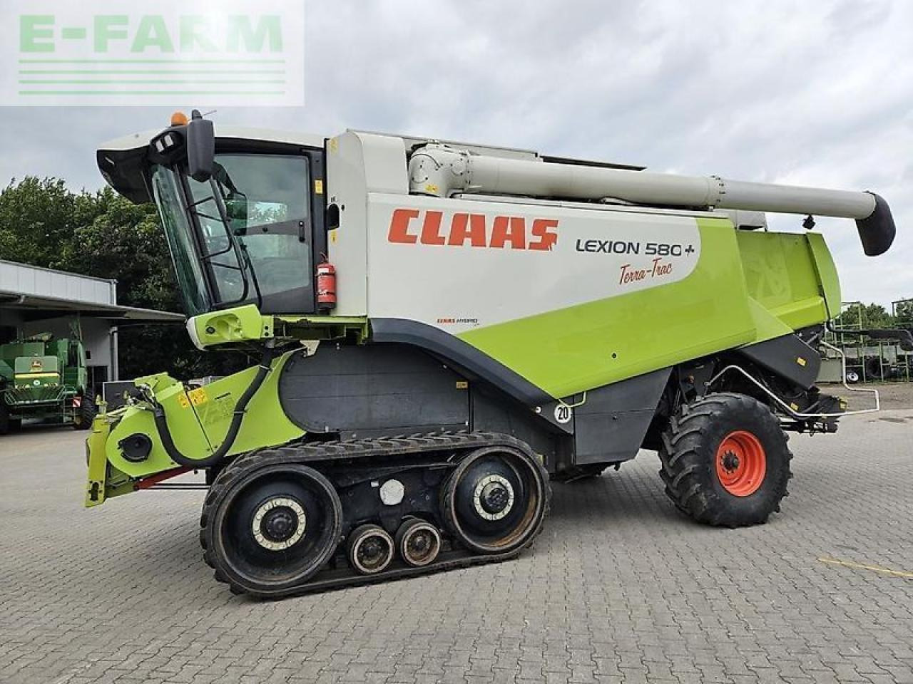 CLAAS lexion 580 tt plus - Комбајн: слика 1 CLAAS lexion 580 tt plus - Комбајн: слика 1