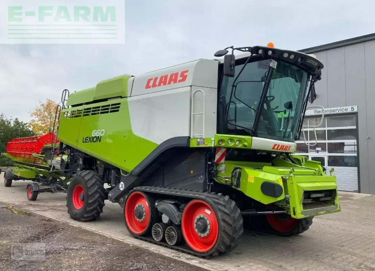 CLAAS lexion 660 tt mit vario 930 - Комбајн: слика 1 CLAAS lexion 660 tt mit vario 930 - Комбајн: слика 1