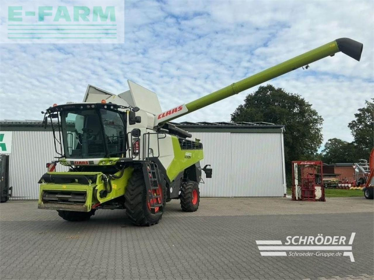 CLAAS lexion 6800 + vario 1080 (inkl. raps) - Комбајн: слика 1 CLAAS lexion 6800 + vario 1080 (inkl. raps) - Комбајн: слика 1