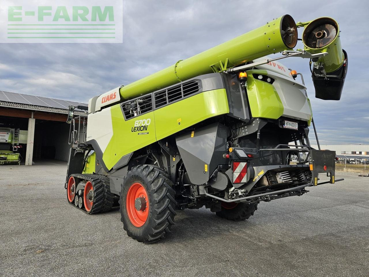 CLAAS lexion 8700tt 4wd cemos automatic - Комбајн: слика 4 CLAAS lexion 8700tt 4wd cemos automatic - Комбајн: слика 4
