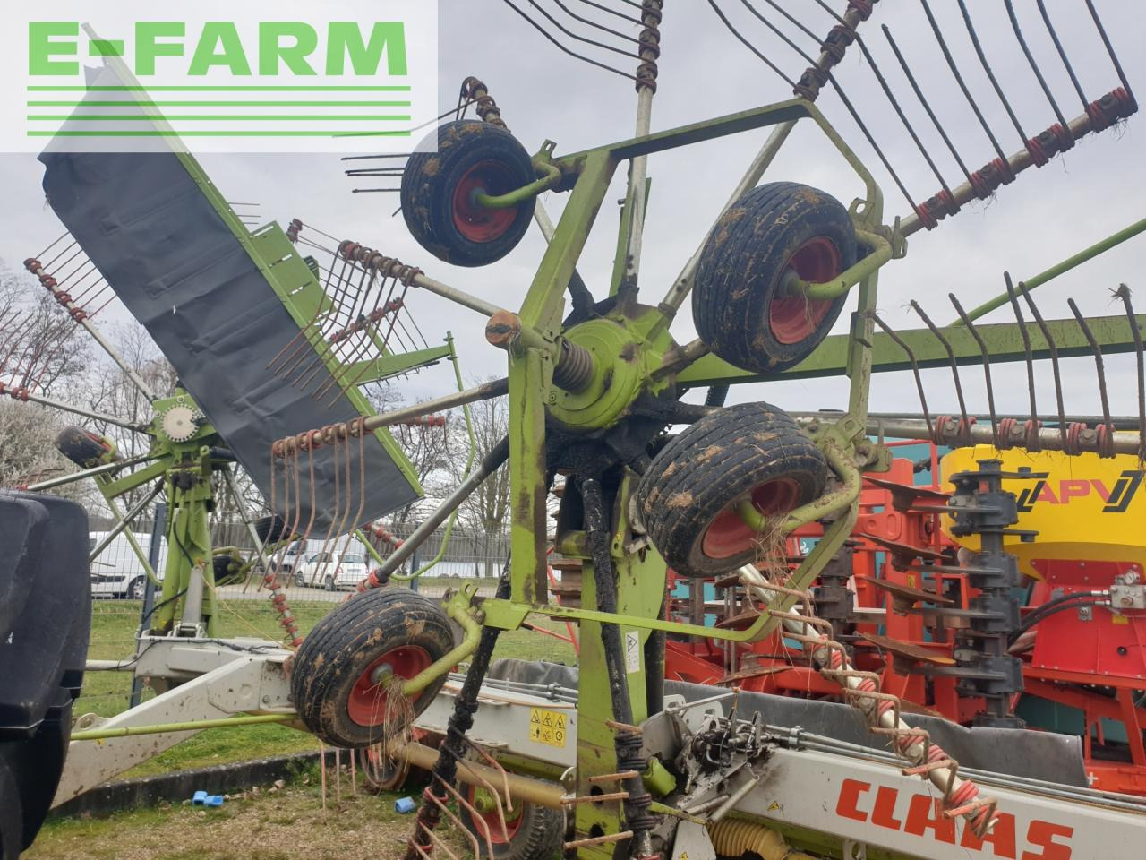 Превртувач и гребло CLAAS liner 1250 profil: слика 8