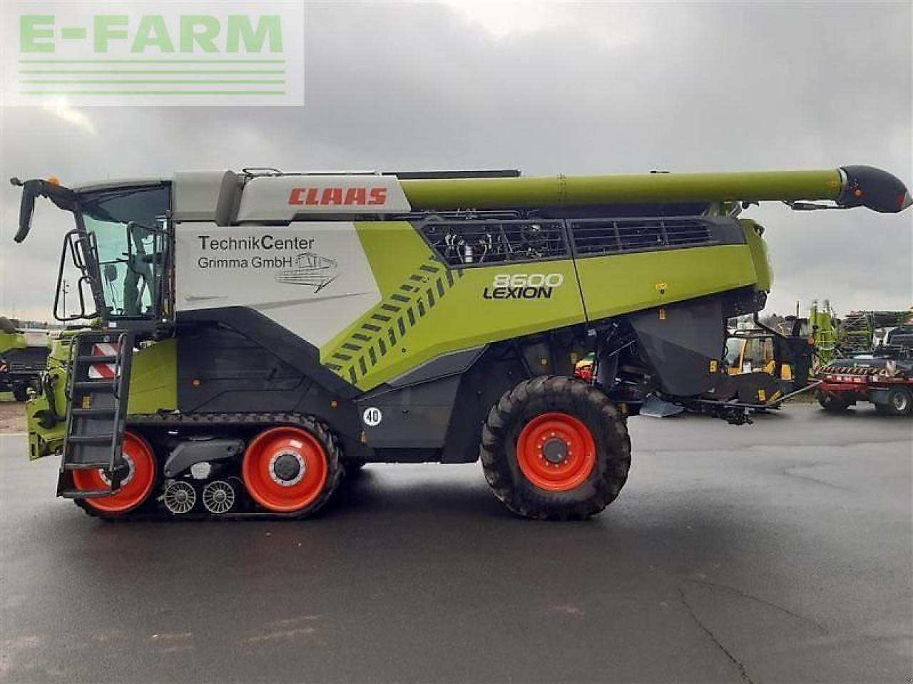 CLAAS mähdr. lexion 8600tt + v1080 - Комбајн: слика 3 CLAAS mähdr. lexion 8600tt + v1080 - Комбајн: слика 3