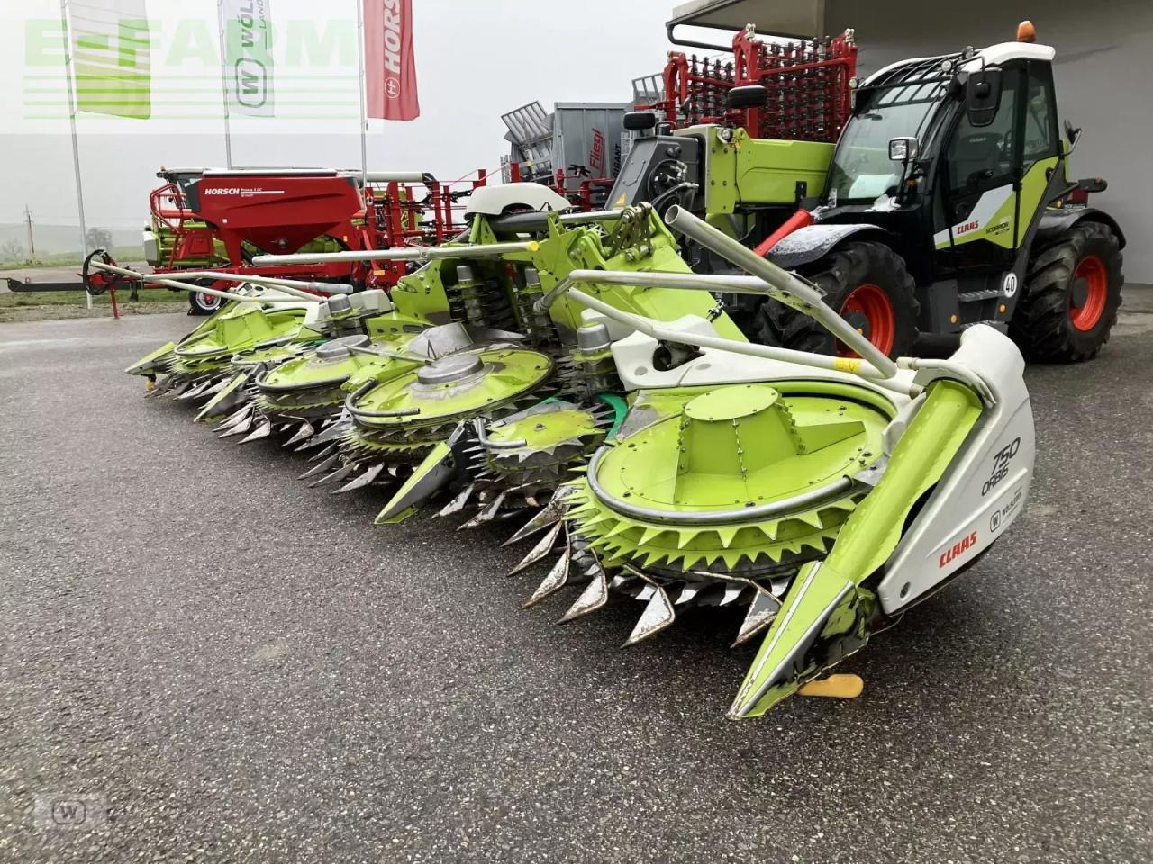 CLAAS orbis 750 ac - Комбајн за пченка: слика 1 CLAAS orbis 750 ac - Комбајн за пченка: слика 1