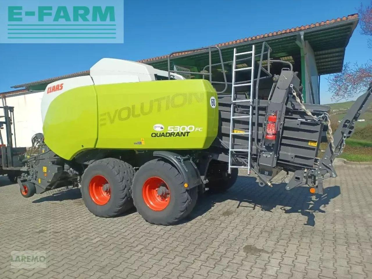 CLAAS quadrant 5300 fc evolution - Балирка за квадратни бали: слика 4 CLAAS quadrant 5300 fc evolution - Балирка за квадратни бали: слика 4