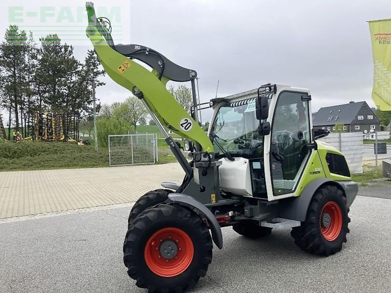 CLAAS radlader torion 530 - Мини багер: слика 3 CLAAS radlader torion 530 - Мини багер: слика 3