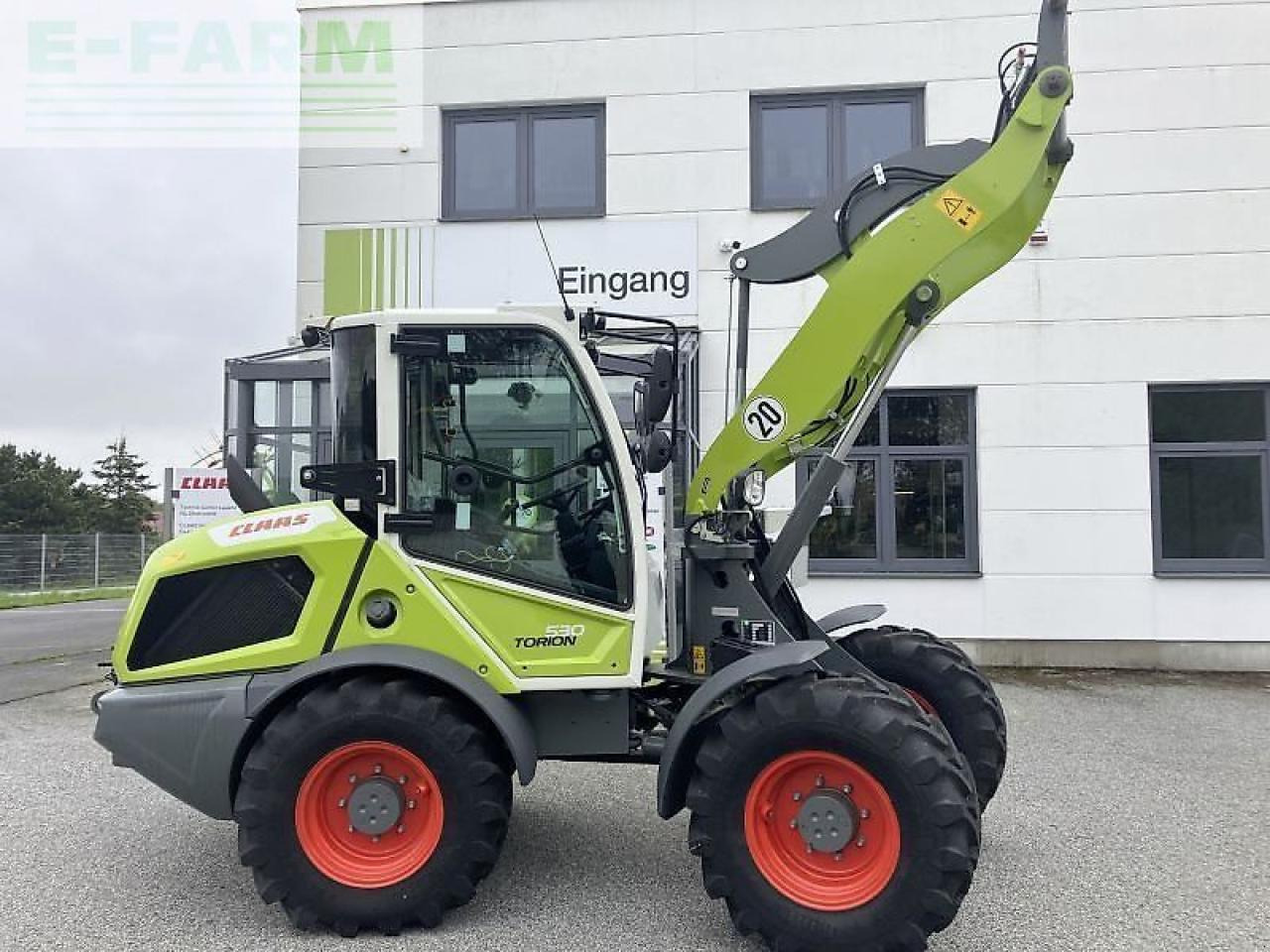 CLAAS radlader torion 530 - Мини багер: слика 1 CLAAS radlader torion 530 - Мини багер: слика 1