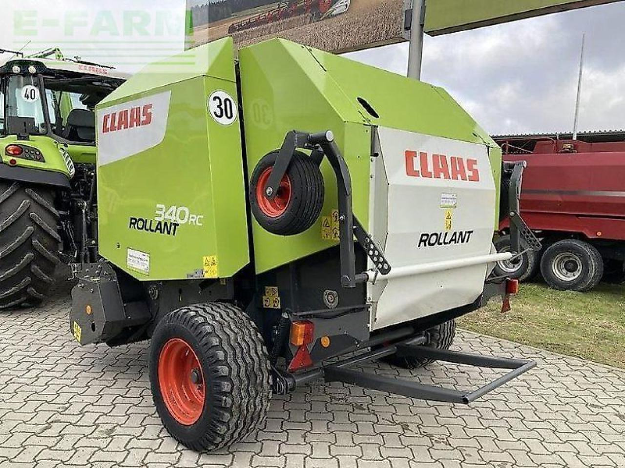 CLAAS rollant 340 rc - Балирка за квадратни бали: слика 5 CLAAS rollant 340 rc - Балирка за квадратни бали: слика 5