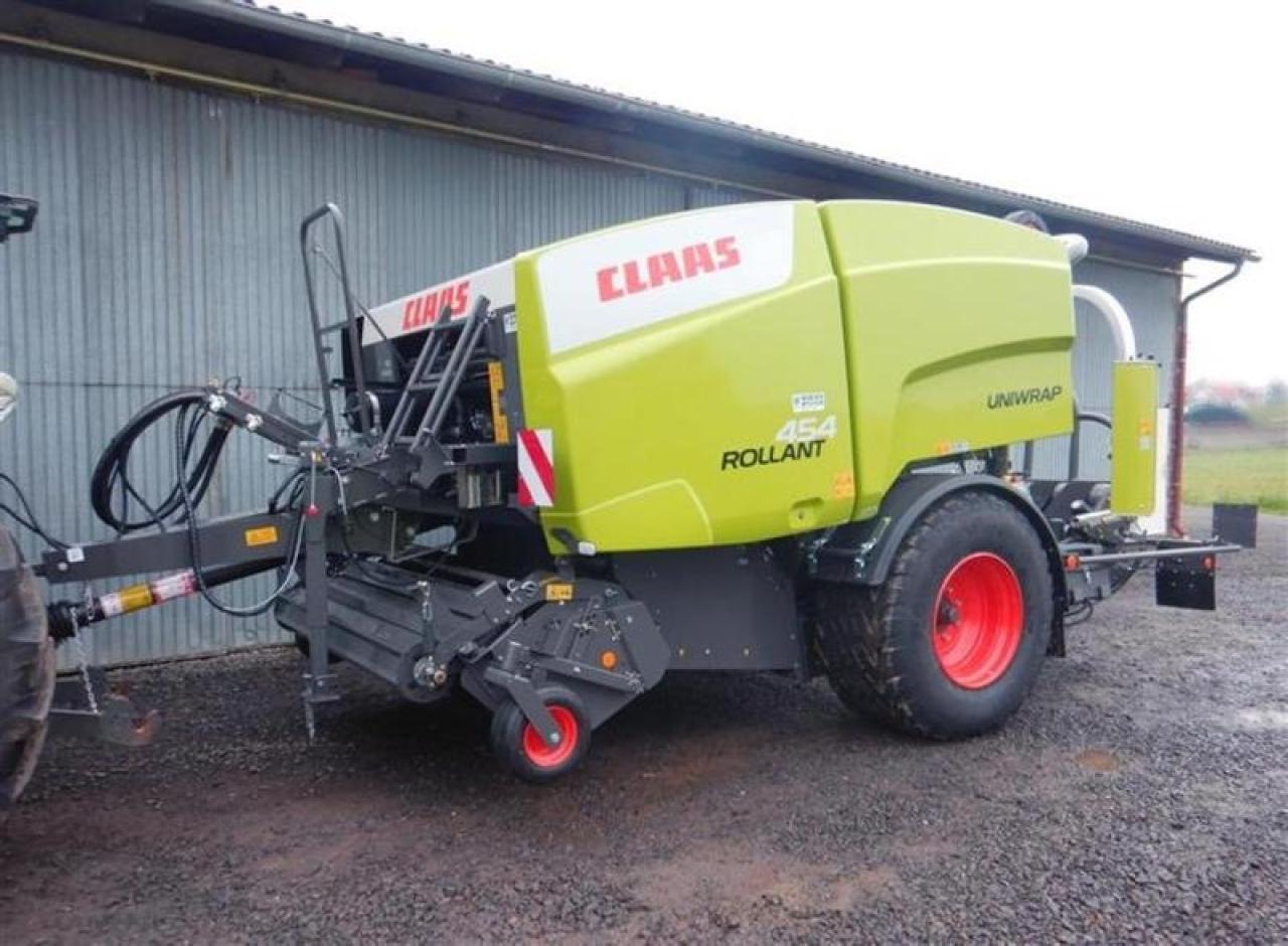 CLAAS rollant 454 uniwrap - Балирка за квадратни бали: слика 1 CLAAS rollant 454 uniwrap - Балирка за квадратни бали: слика 1