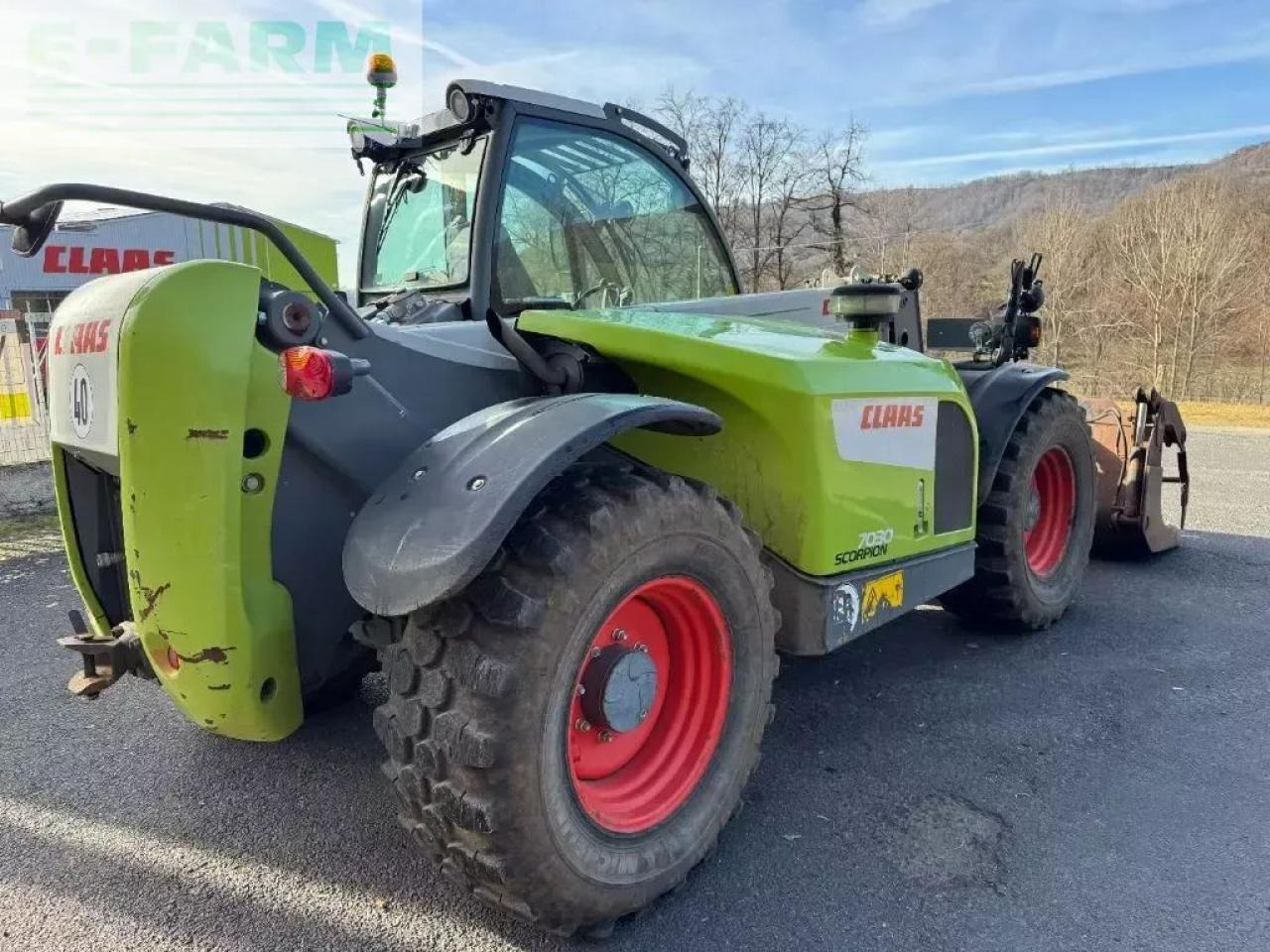 CLAAS scorpion 7030 - Телескопски ракувач: слика 2 CLAAS scorpion 7030 - Телескопски ракувач: слика 2