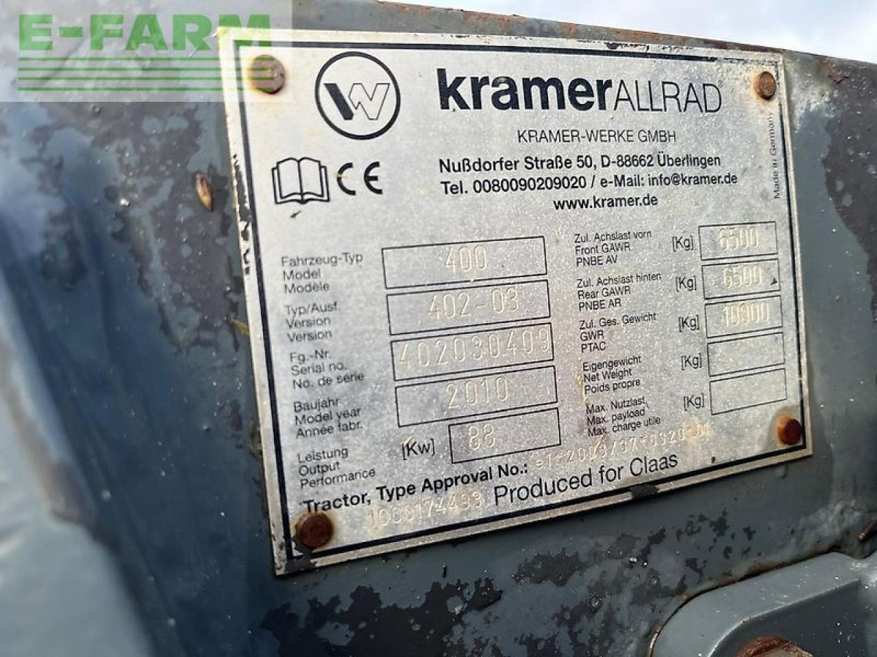 Телескопски ракувач CLAAS scorpion 7040: слика 28