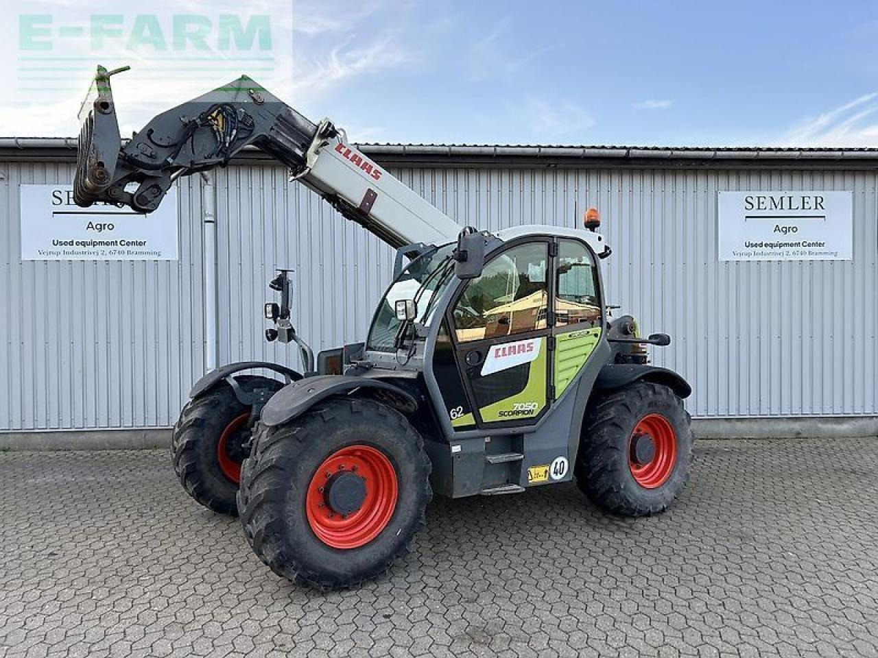 CLAAS scorpion 7050 - Телескопски ракувач: слика 1 CLAAS scorpion 7050 - Телескопски ракувач: слика 1