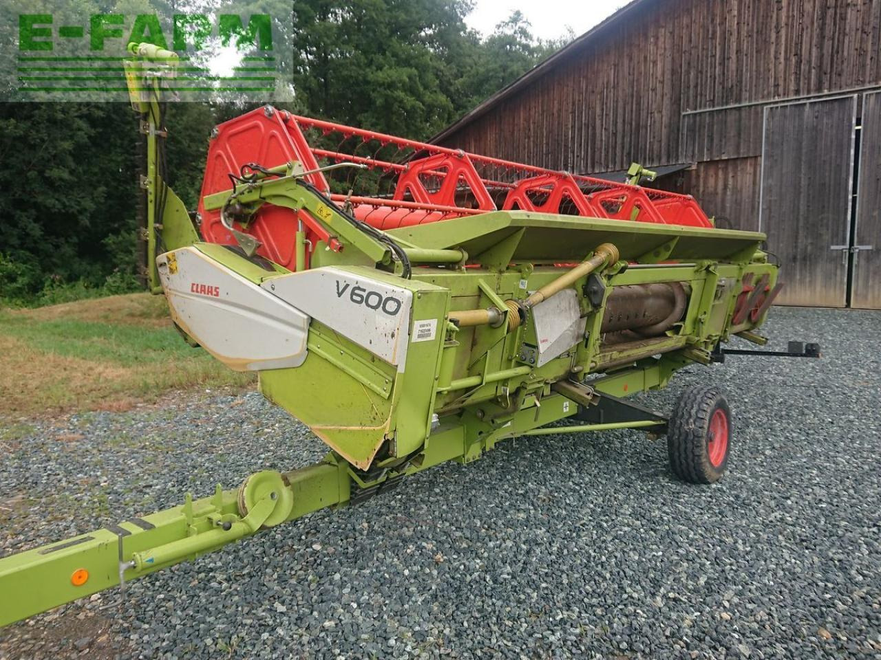 CLAAS v600 vario + raps - Заглавје за комбајн: слика 1 CLAAS v600 vario + raps - Заглавје за комбајн: слика 1