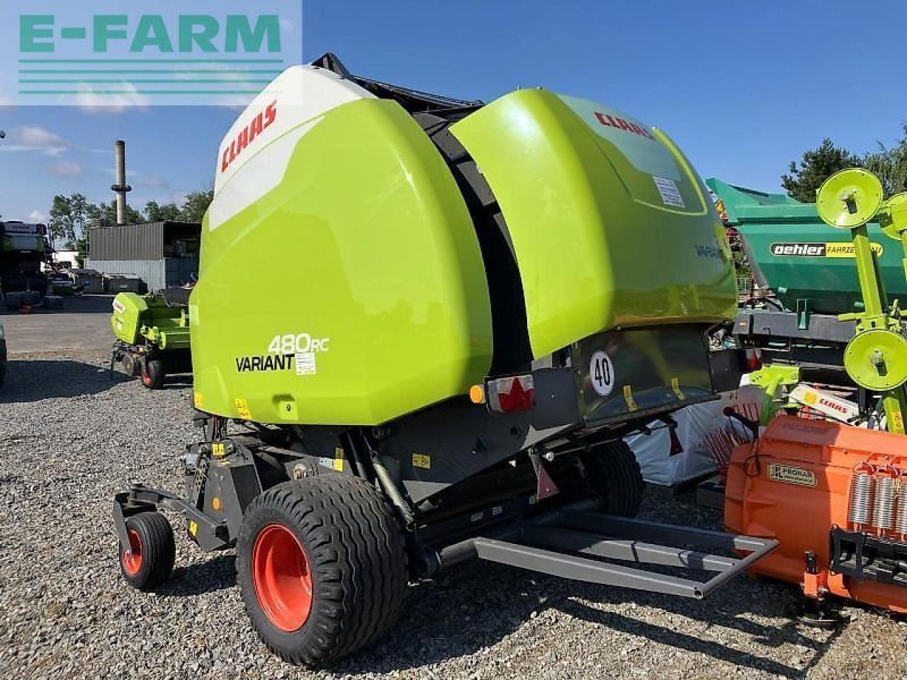 CLAAS variant 480 rc pro - Балирка за квадратни бали: слика 2 CLAAS variant 480 rc pro - Балирка за квадратни бали: слика 2