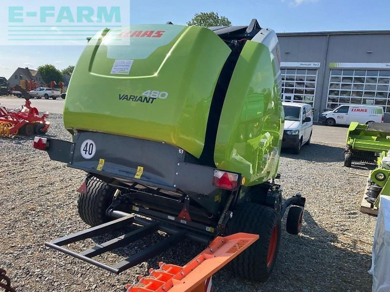 CLAAS variant 480 rc pro - Балирка за квадратни бали: слика 4 CLAAS variant 480 rc pro - Балирка за квадратни бали: слика 4