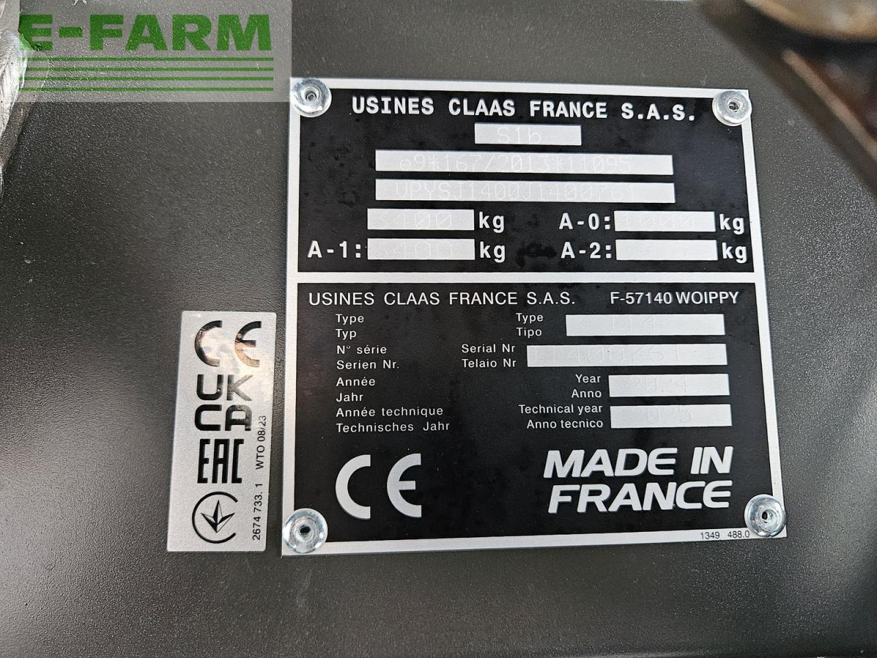 CLAAS variant 565rc - Балирка за квадратни бали: слика 5 CLAAS variant 565rc - Балирка за квадратни бали: слика 5