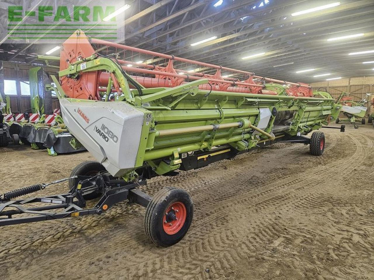 CLAAS vario 1080 + rapstrenner + transportwagen - Заглавје за комбајн: слика 1 CLAAS vario 1080 + rapstrenner + transportwagen - Заглавје за комбајн: слика 1