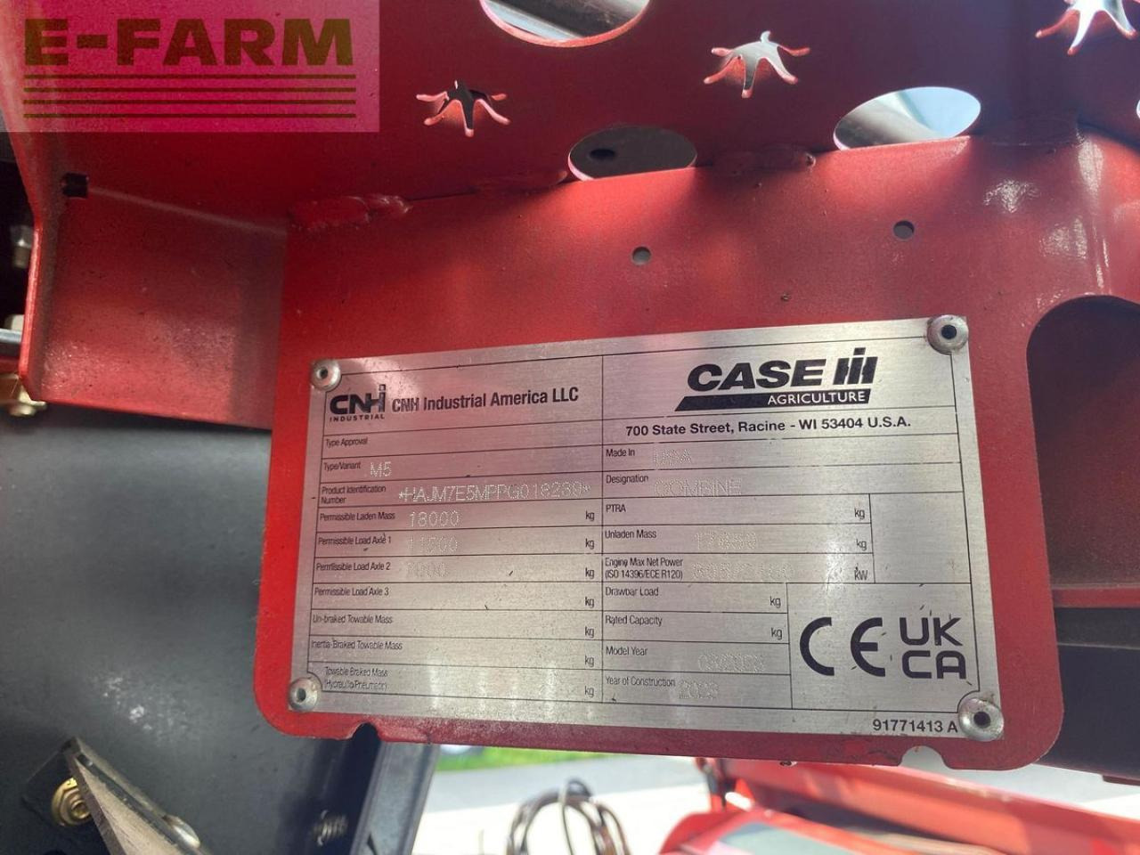 Case-IH axial flow 7150 - Комбајн: слика 5 Case-IH axial flow 7150 - Комбајн: слика 5