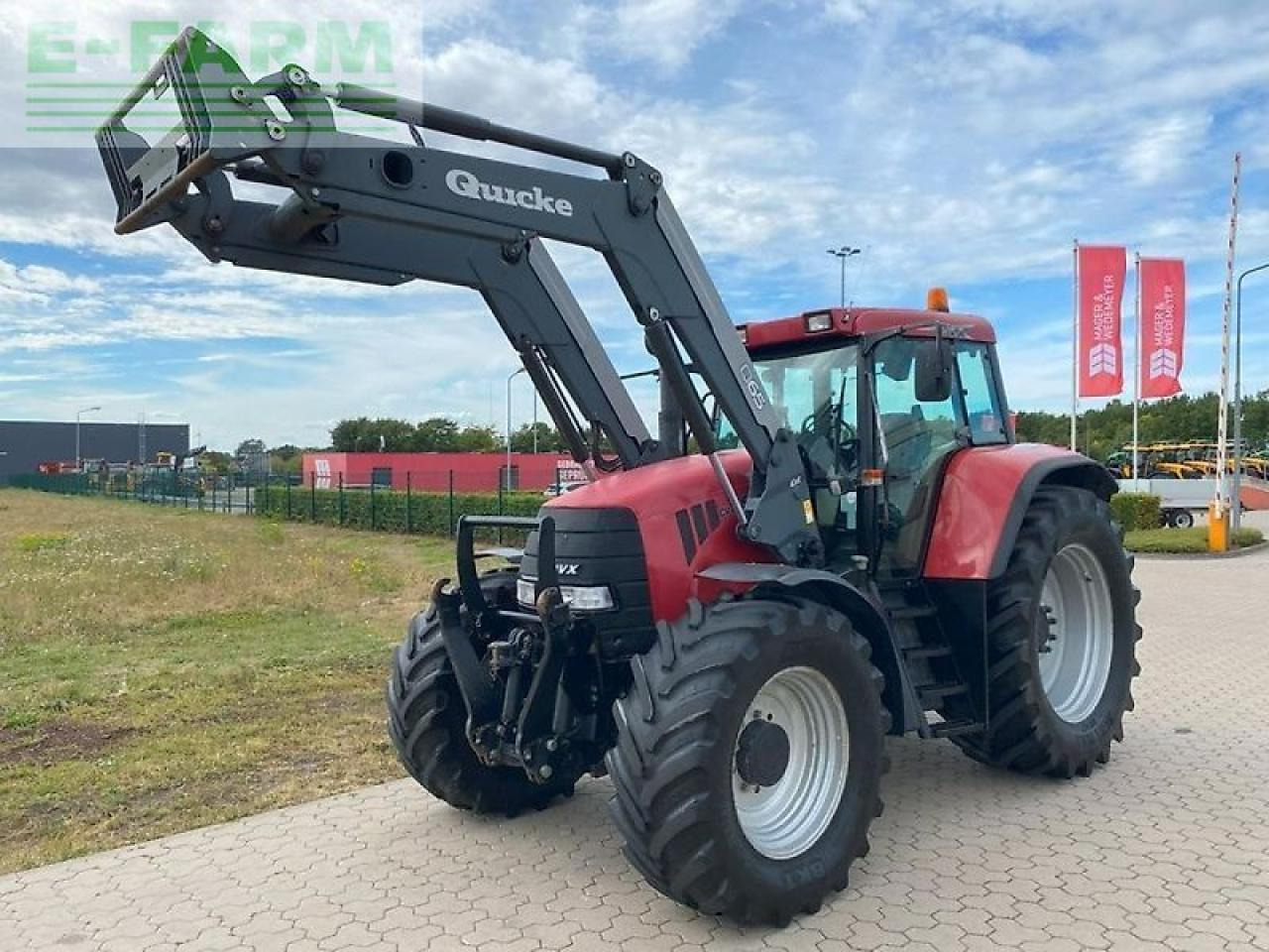 Case-IH cvx 150 mit frontlader - Трактор: слика 1 Case-IH cvx 150 mit frontlader - Трактор: слика 1