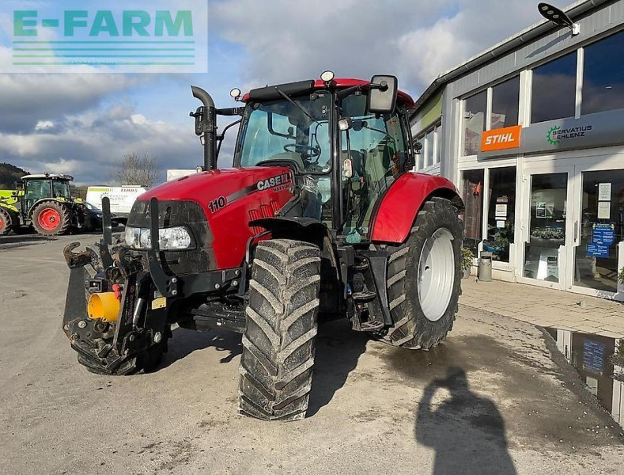 Case-IH maxxum 110 niedrigdach mit fronthydraulik und zapfwelle - Трактор: слика 1 Case-IH maxxum 110 niedrigdach mit fronthydraulik und zapfwelle - Трактор: слика 1