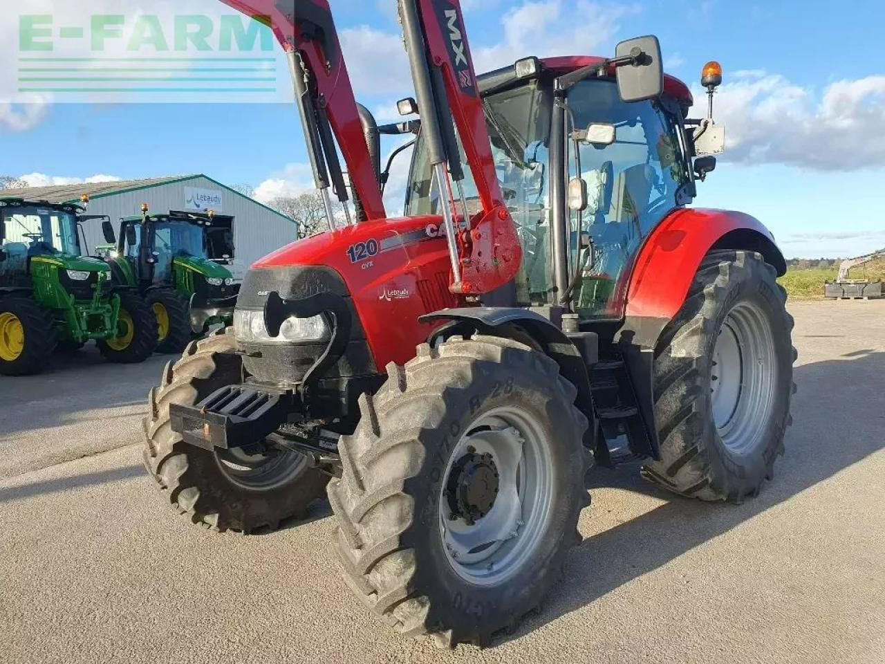 Case-IH maxxum 120 cvx CVX - Трактор: слика 1 Case-IH maxxum 120 cvx CVX - Трактор: слика 1