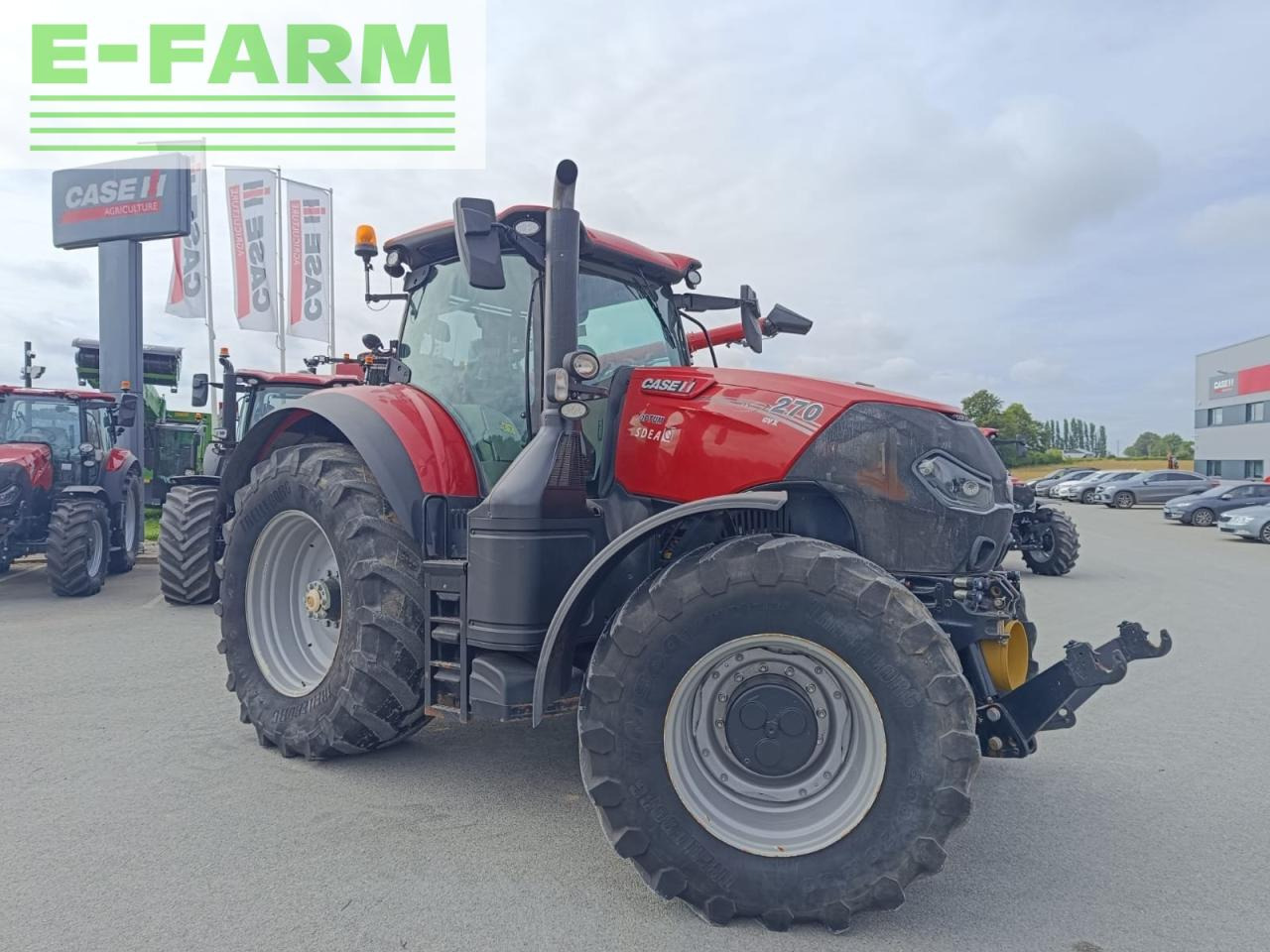 Case-IH optum 270 cvx CVX - Трактор: слика 1 Case-IH optum 270 cvx CVX - Трактор: слика 1