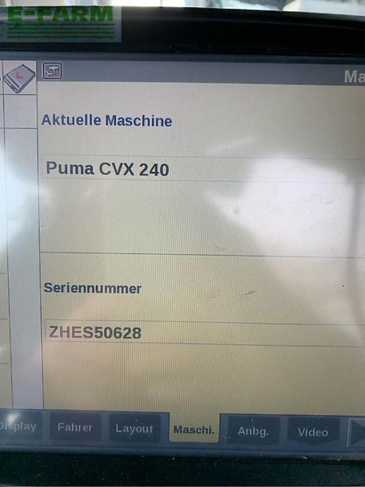 Трактор Case-IH puma cvx 240 CVX: слика 11