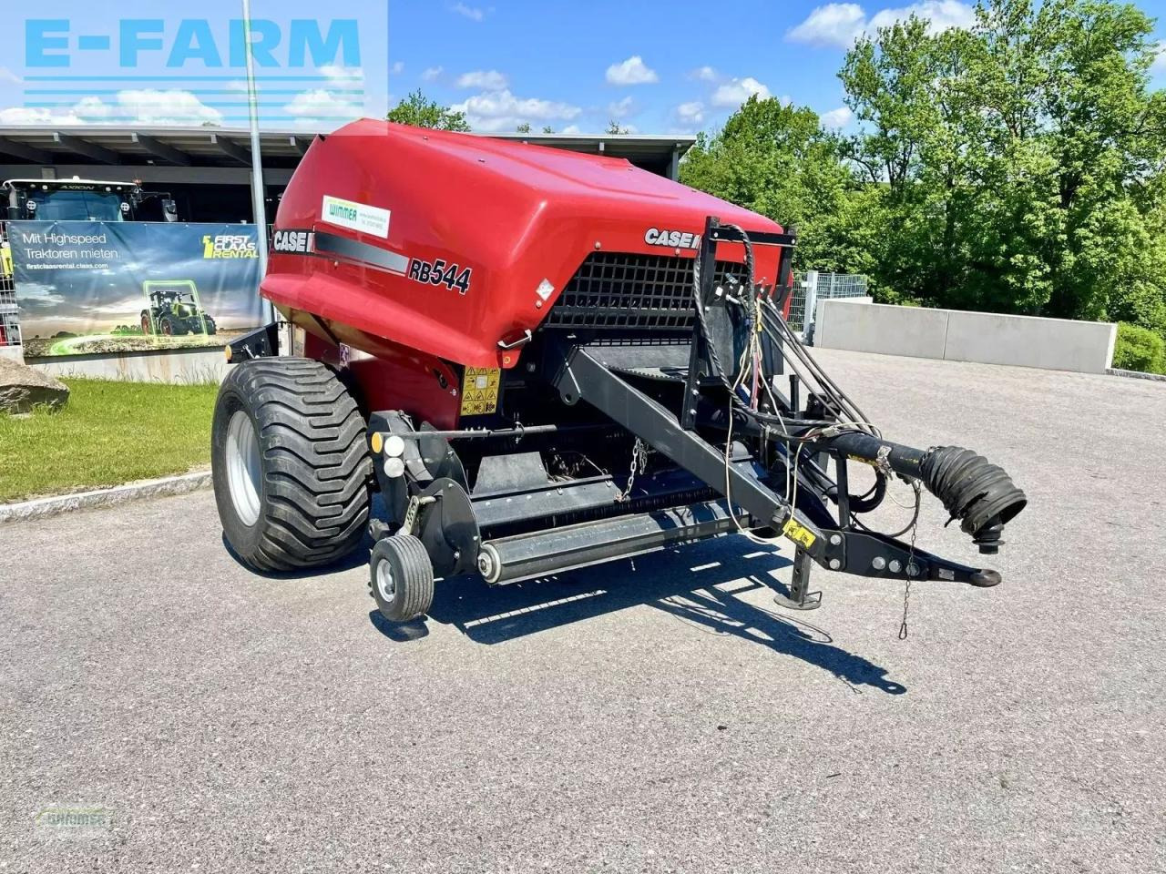 Case-IH rb 544 - Балирка за квадратни бали: слика 1 Case-IH rb 544 - Балирка за квадратни бали: слика 1