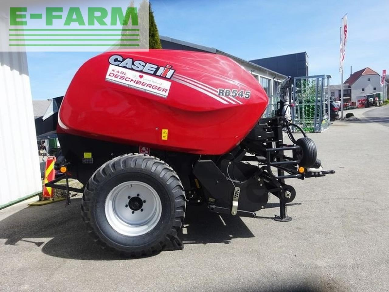 Case-IH rb 545 rundballenpresse - Балирка за квадратни бали: слика 4 Case-IH rb 545 rundballenpresse - Балирка за квадратни бали: слика 4